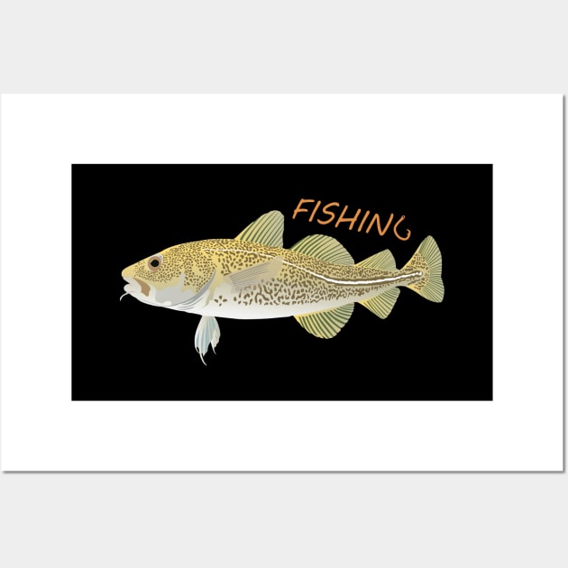 Atlantic Cod Fishing Wall Art by NorseTech